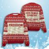 God Family Country Charlie Kirk Ugly Christmas Sweater 2