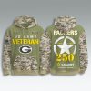 Green Bay Packers US Army 250th Birthday Veteran Hoodie 1