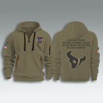 Texans Salute To Service Zip Hoodie 2025