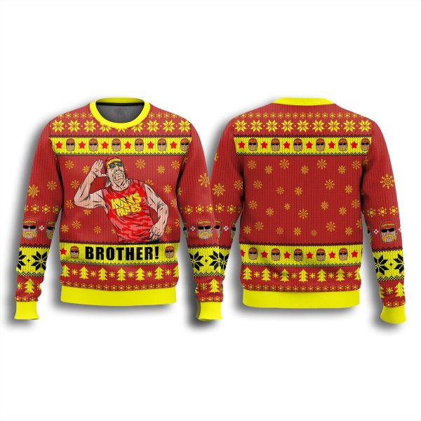 Hulkamania Hulk s Rules Ugly Christmas Sweater 2