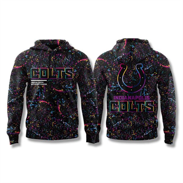 Indianapolis Colts Crucial Catch Hoodie 2025 1