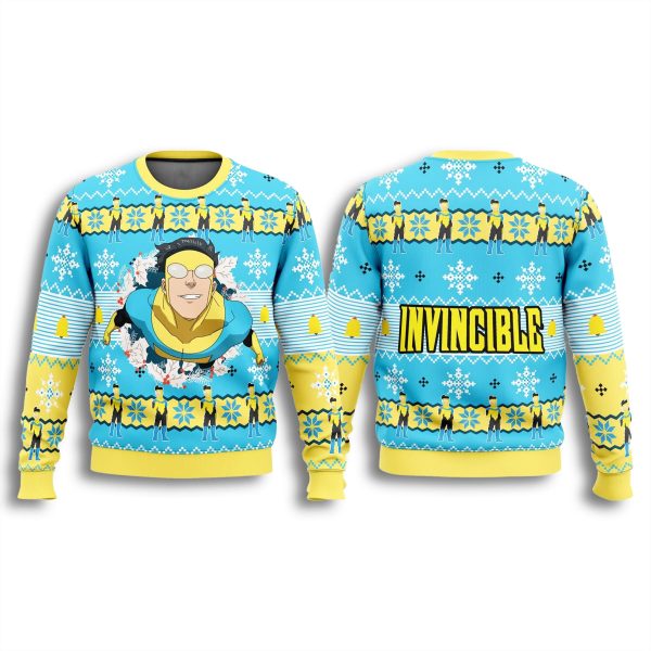 Invincible Hero Ugly Christmas Sweater 3