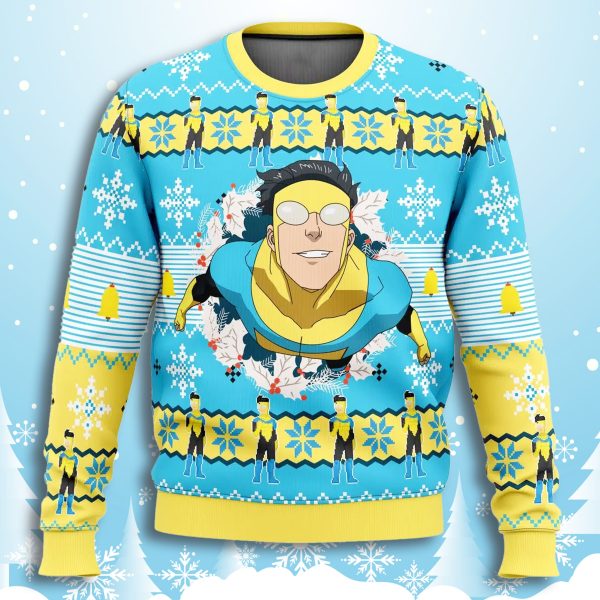 Invincible Hero Ugly Christmas Sweater