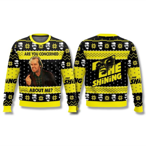 Jack Torrance The Shining Are You Concerned About Me Ugly Sweater 32