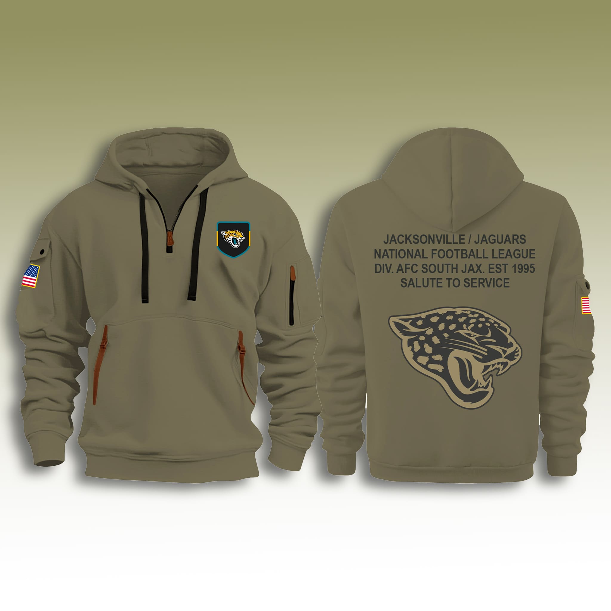 Jacksonville Jaguars Salute To Service Zip Hoodie 2025 2 Jacksonville Jaguars Salute To Service Zip Hoodie 2025 2