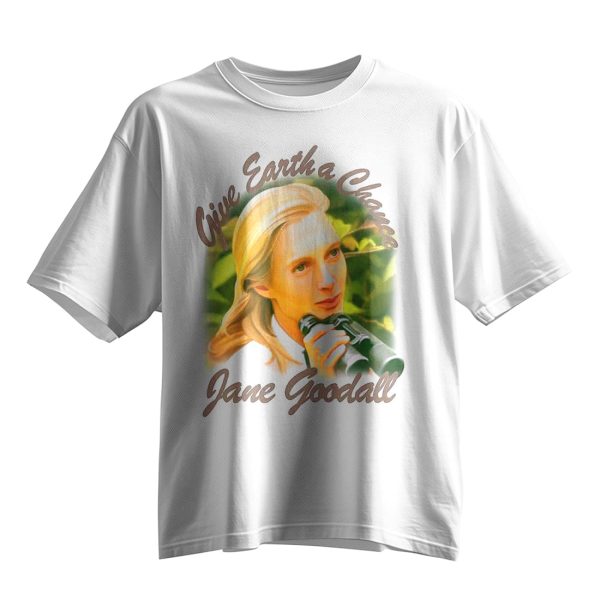 Jane Goodall Give Earth A Chance Shirt 10