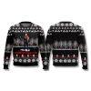 Jason Voorhees Slashing Through The Snow Ugly Sweater 1