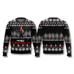 Jason Voorhees Slashing Through The Snow Ugly Sweater
