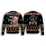 Just Bring It The Rock Ugly Christmas Sweater