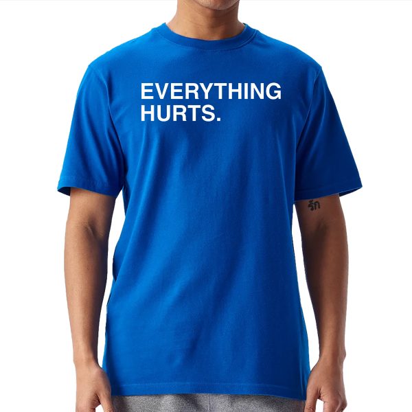 Justin Turner Cubs Everything Hurts Shirt 1