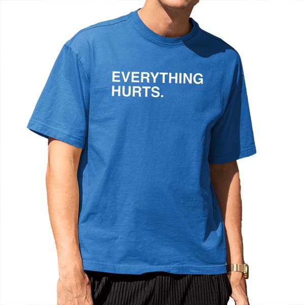Justin Turner Cubs Everything Hurts Shirt 8