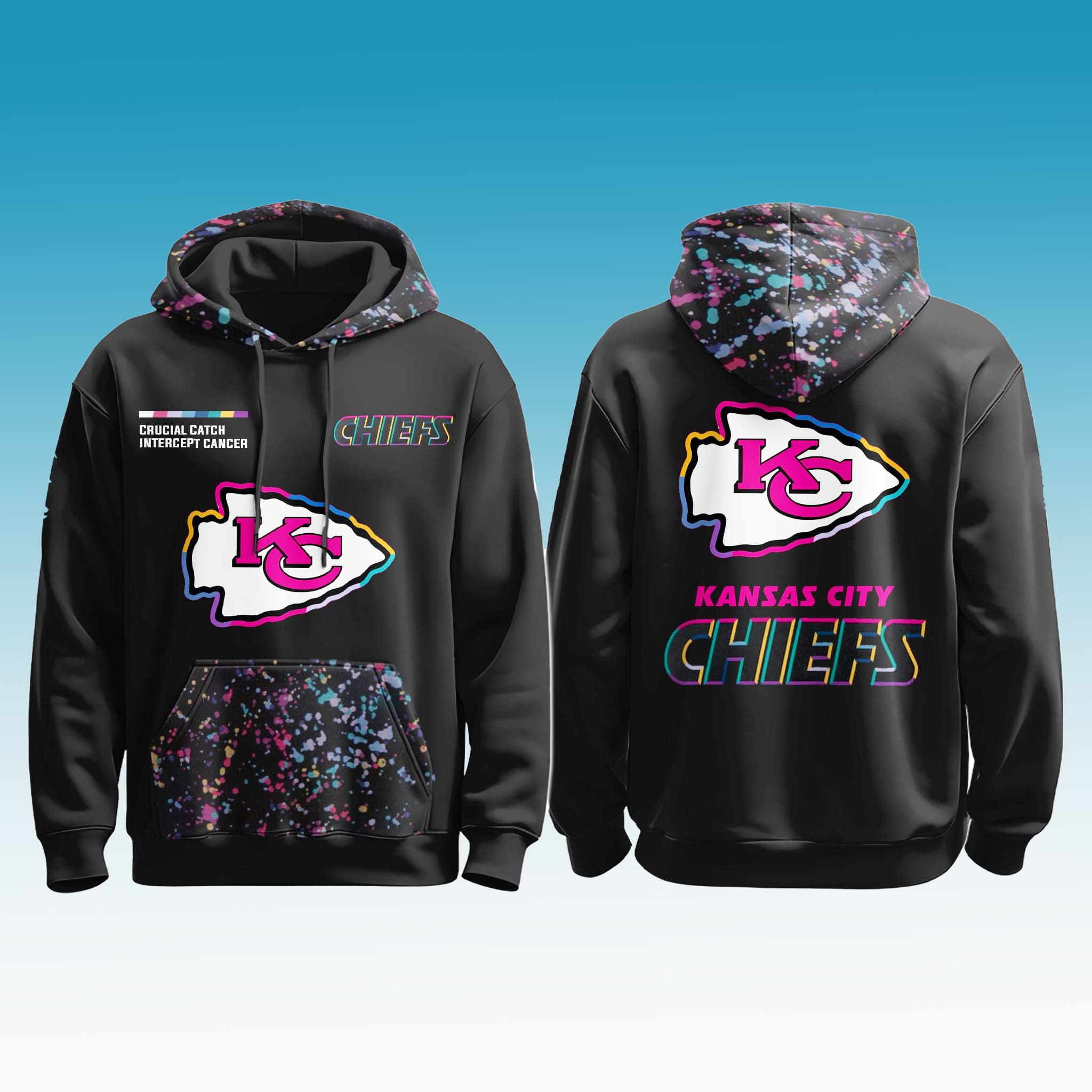 KC Chiefs 2025 Crucial Catch Intercept Cancer Shirt 2 KC Chiefs 2025 Crucial Catch Intercept Cancer Shirt 2