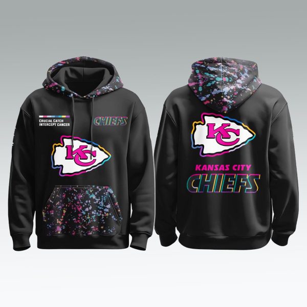 KC Chiefs 2025 Crucial Catch Intercept Cancer Shirt
