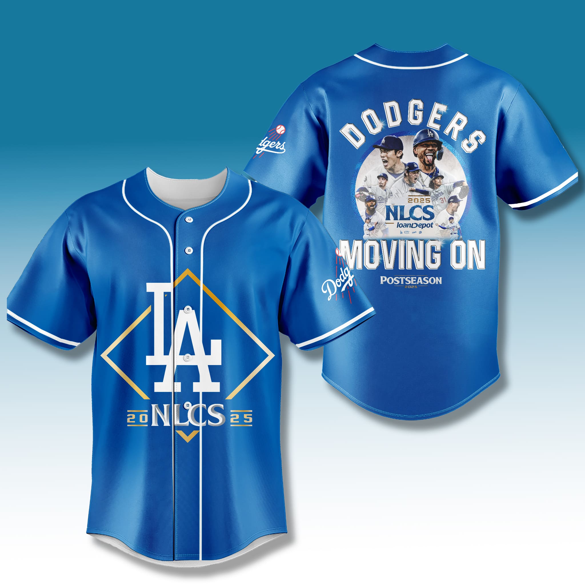 LA Dodgers 2025 NLCS Moving On Jersey LA Dodgers 2025 NLCS Moving On Jersey