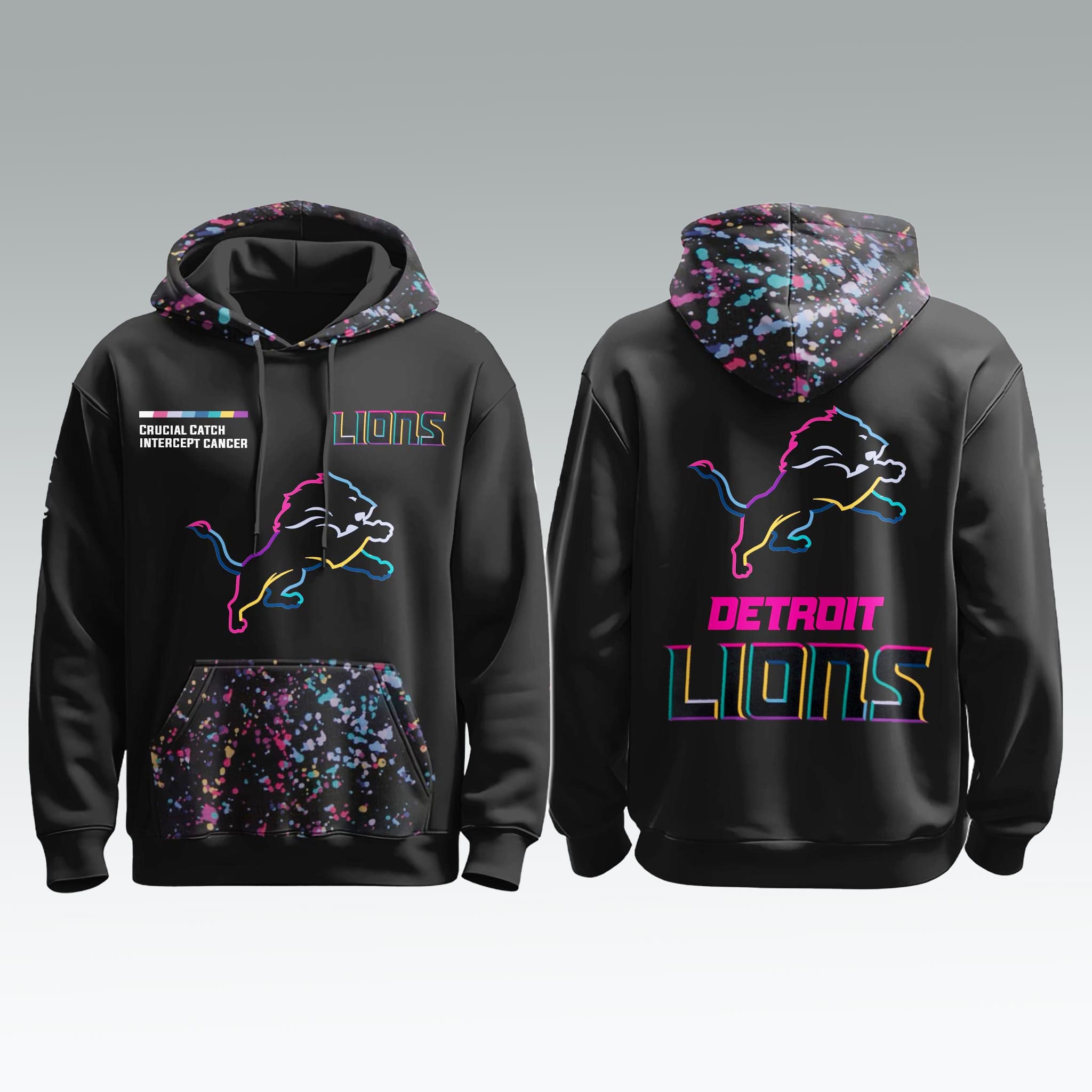 Lions 2025 Crucial Catch Intercept Cancer Shirt Lions 2025 Crucial Catch Intercept Cancer Shirt