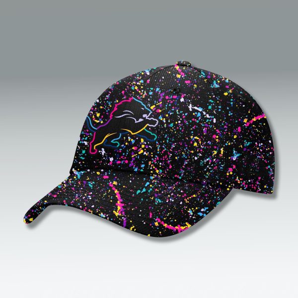 Lions Crucial Catch Intercept Cancer 2025 Hat