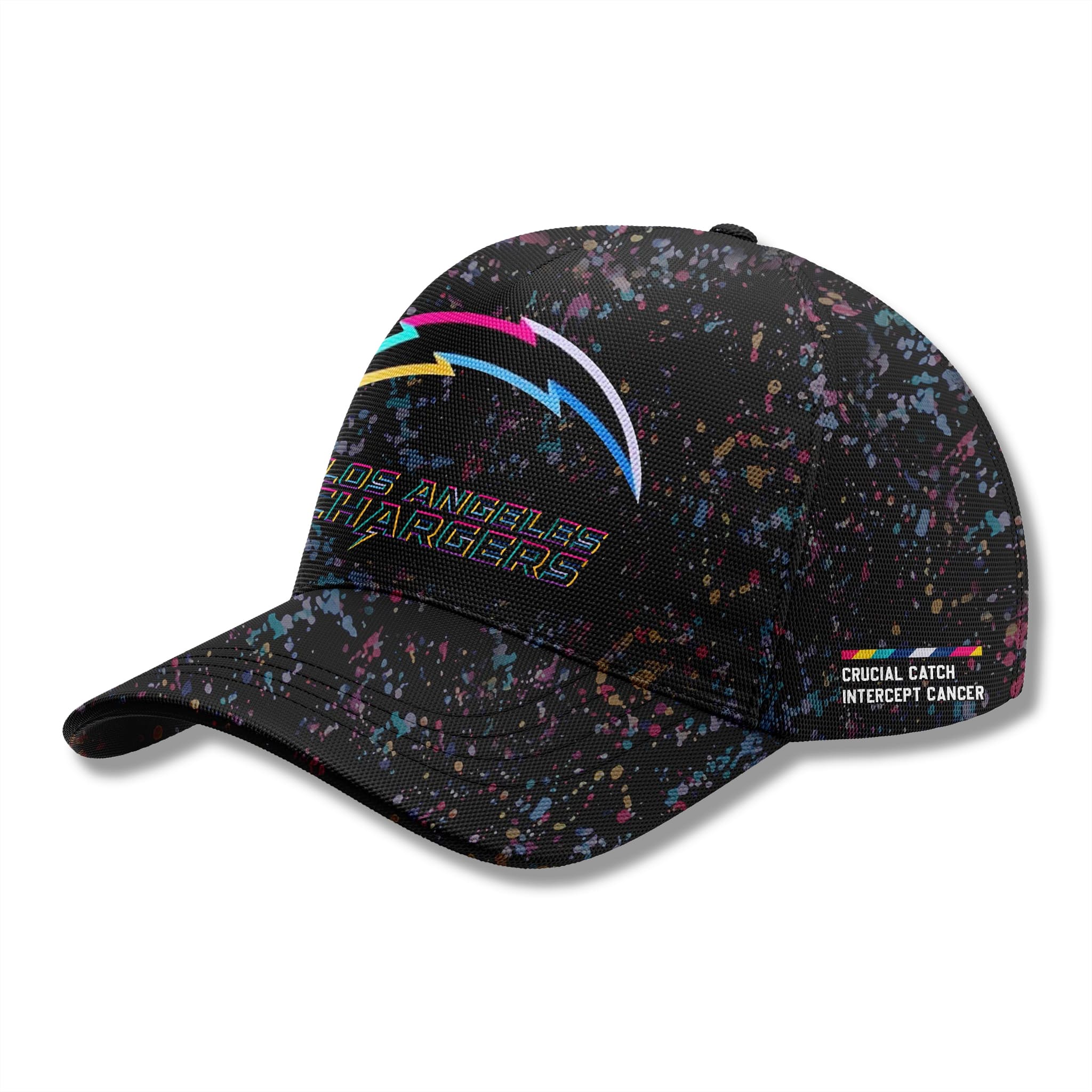 Los Angeles Chargers Crucial Catch 2025 Hat 1 Los Angeles Chargers Crucial Catch 2025 Hat 1