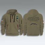 Chargers Salute To Service Zip Hoodie 2025