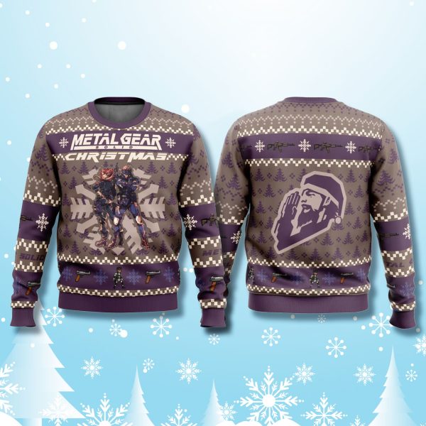 Metal Gear Solid Vintage Ugly Christmas Sweater 2