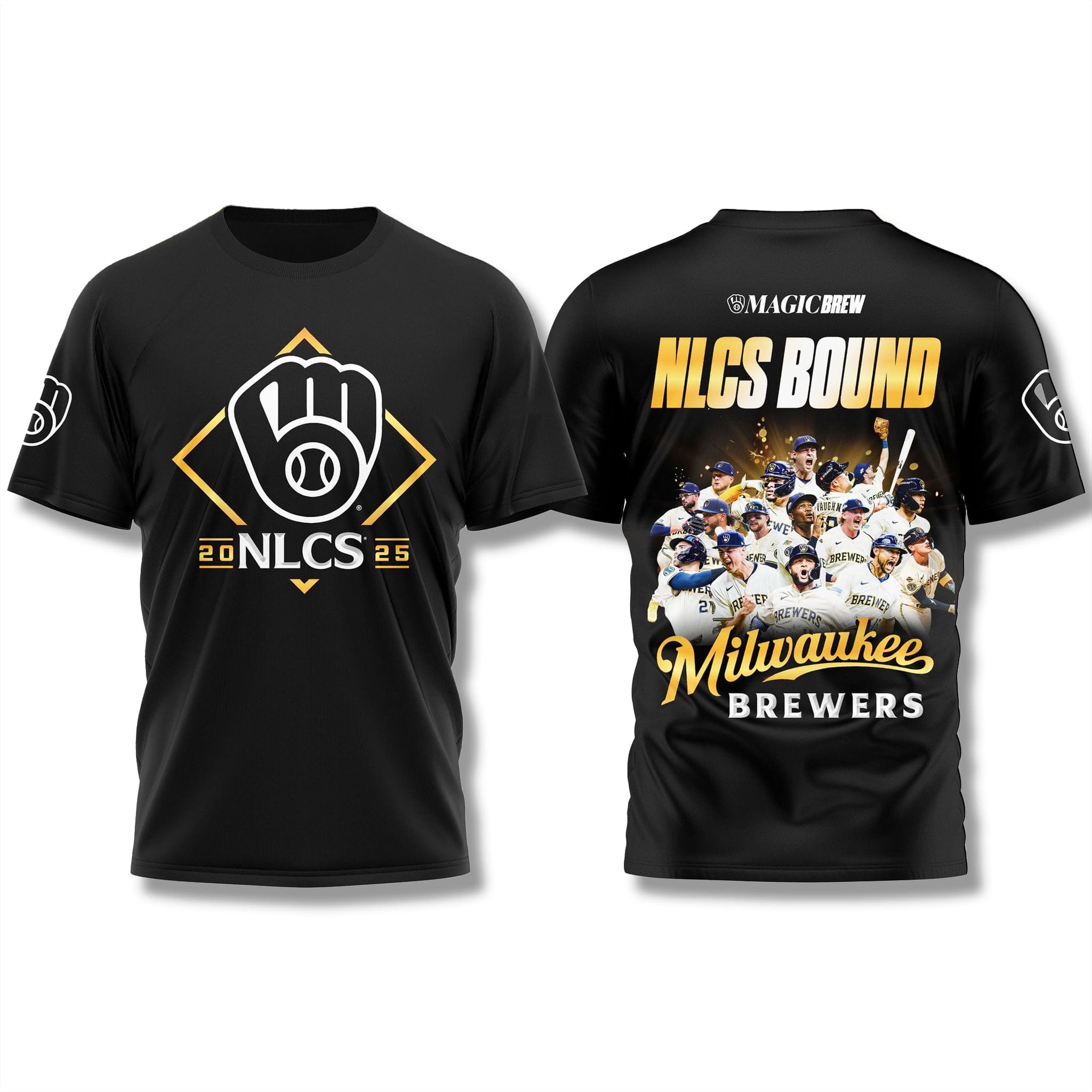 Milwaukee Brewers 2025 NLCS Champions Shirt Milwaukee Brewers 2025 NLCS Champions Shirt