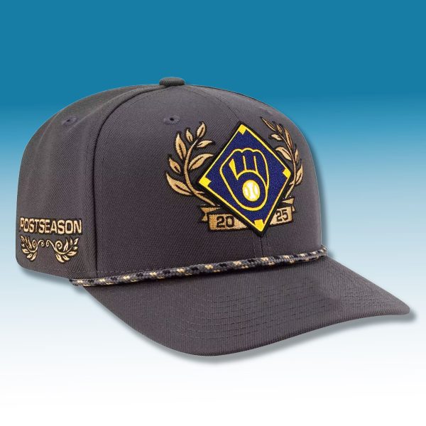 Milwaukee Brewers NLCS Hat Postseason 2025