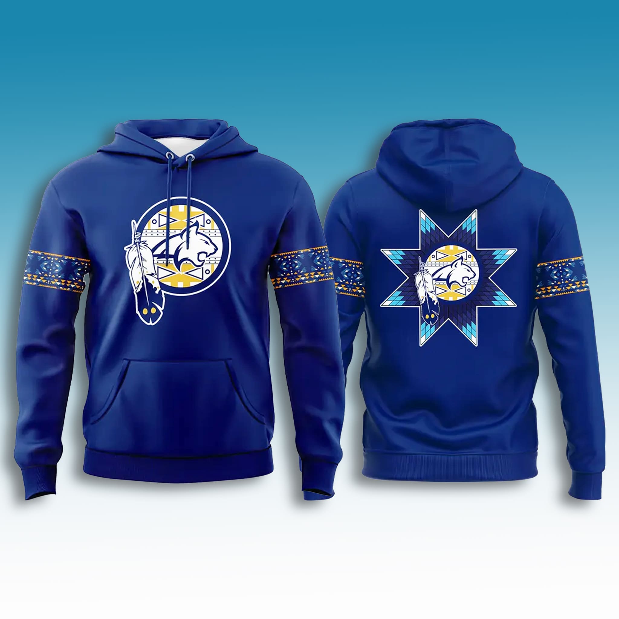 Montana State Bobcats Native American Heritage Month 2025 Hoodie 2 Montana State Bobcats Native American Heritage Month 2025 Hoodie 2