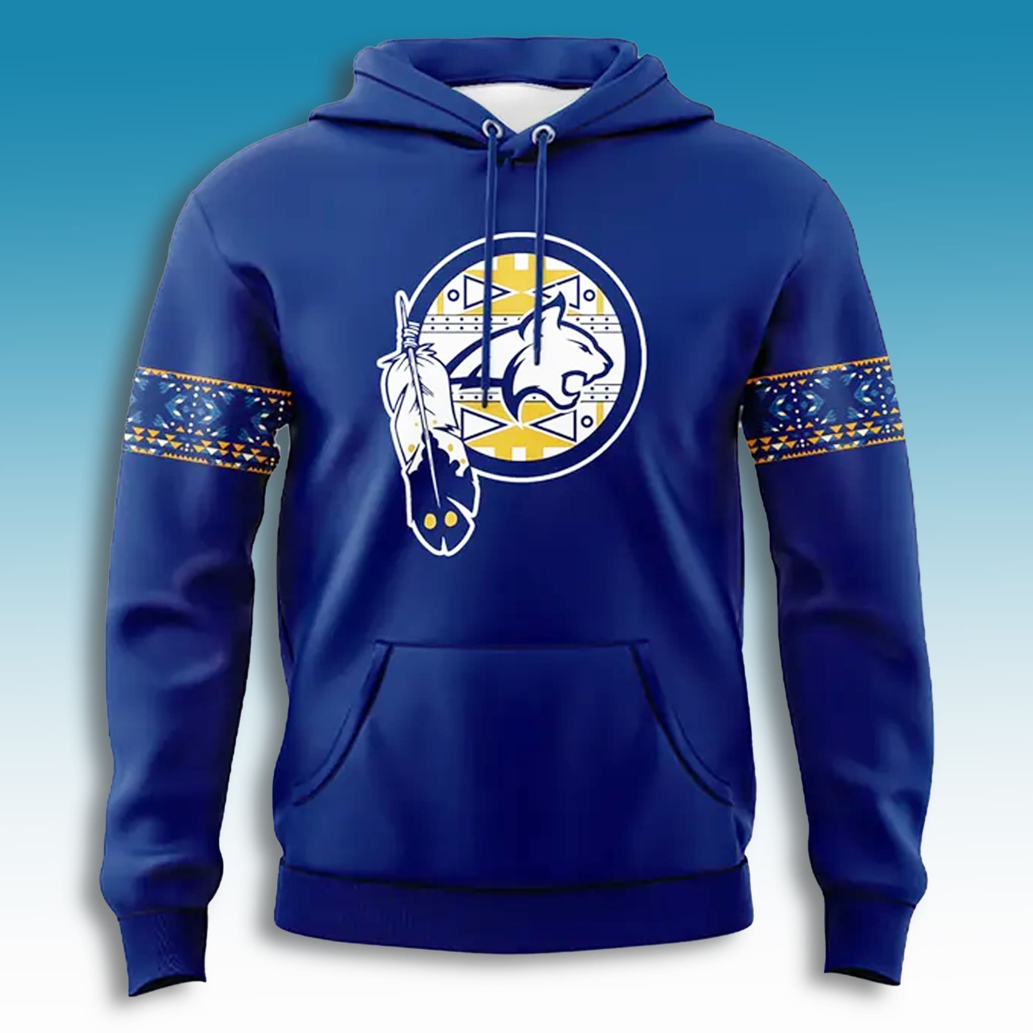 Montana State Bobcats Native American Heritage Month 2025 Hoodie 2 Montana State Bobcats Native American Heritage Month 2025 Hoodie