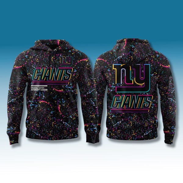 NY Giants Crucial Catch 2025 Hoodie
