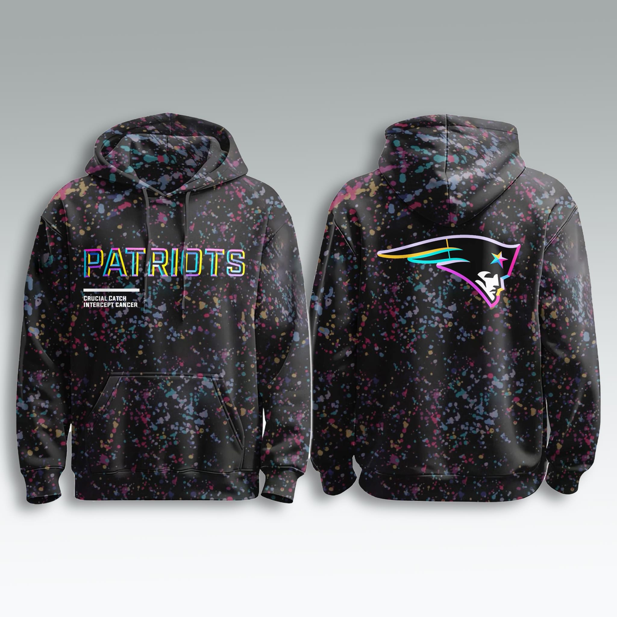 Patriots Crucial Catch 2025 Hoodie 1 New England Patriots Crucial Catch 2025 Hoodie 1