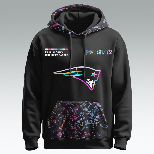 New England Patriots Crucial Catch Intercept Cancer 2025 Shirt