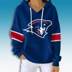 Patriots Flying Elvis Logo Waffle Hoodie