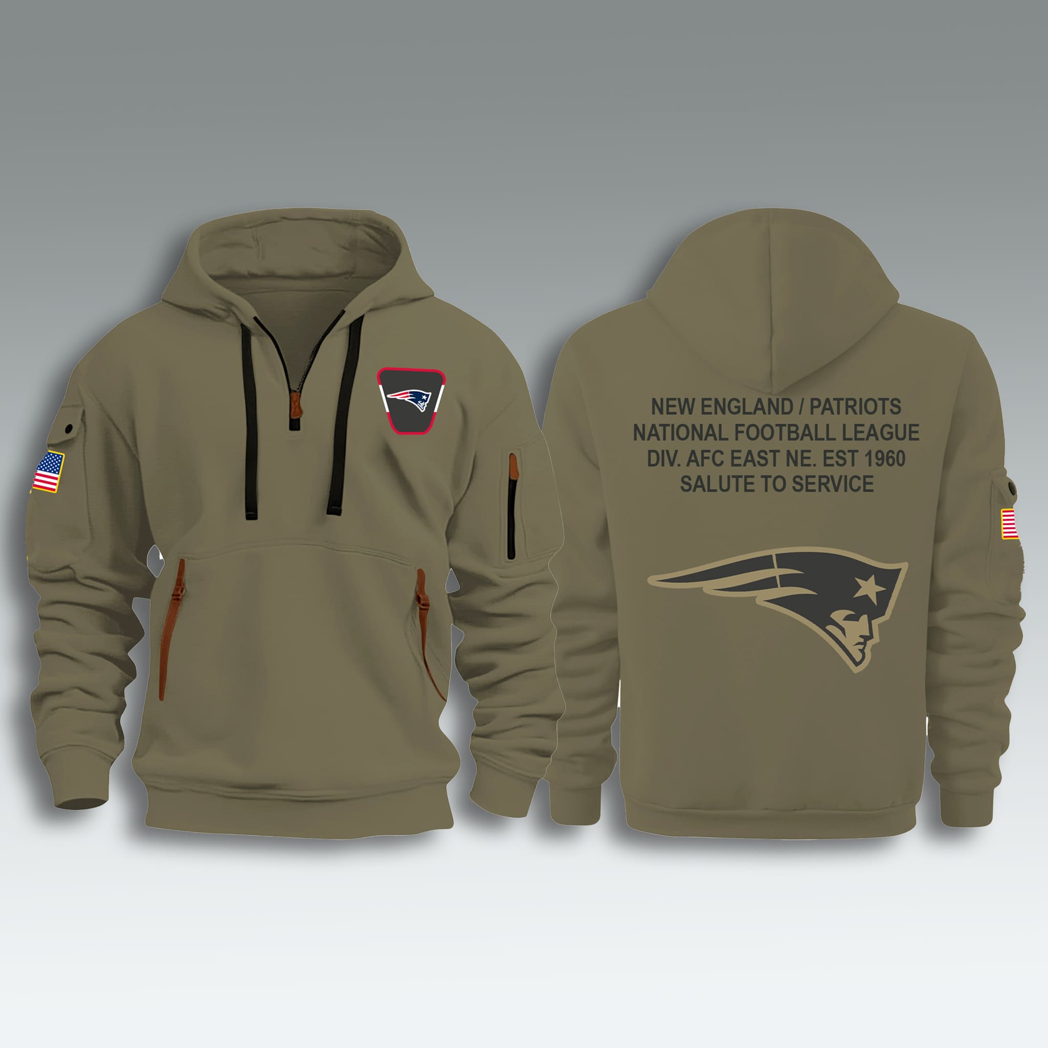 Patriots Salute To Service Zip Hoodie 2025 2 New England Patriots Salute To Service Zip Hoodie 2025