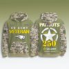 New England Patriots US Army 250th Birthday Veteran Hoodie 2