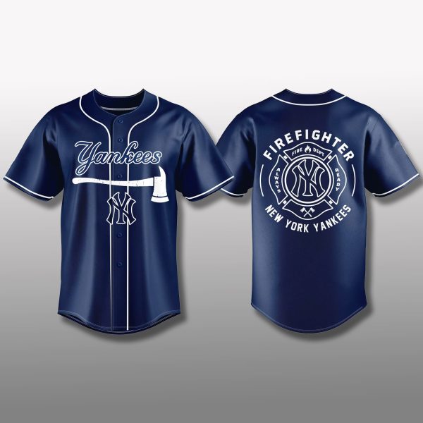 New York Yankees Firefighter Appreciation 2025 Jersey