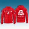 Ohio State Buckeyes Charlie Kirk Freedom Hoodie