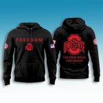 Ohio State Buckeyes Charlie Kirk Freedom Hoodie