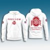 Ohio State Buckeyes Charlie Kirk Freedom Hoodie 3