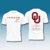 Oklahoma Sooners Freedom Charlie Kirk Shirt 2025 1