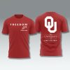 Oklahoma Sooners Freedom Charlie Kirk Shirt 2025