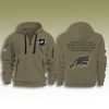 Eagles 2025 Salute To Service Zip Hoodie 4 Philadelphia Eagles 2025 Salute To Service Zip Hoodie 2