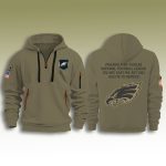 Eagles 2025 Salute To Service Zip Hoodie
