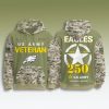Philadelphia Eagles US Army 250th Birthday Veteran Hoodie 1