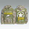 Philadelphia Eagles US Army 250th Birthday Veteran Hoodie 2
