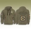Pittsburgh Steelers 2025 Salute To Service Zip Hoodie