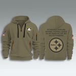 Steelers 2025 Salute To Service Zip Hoodie
