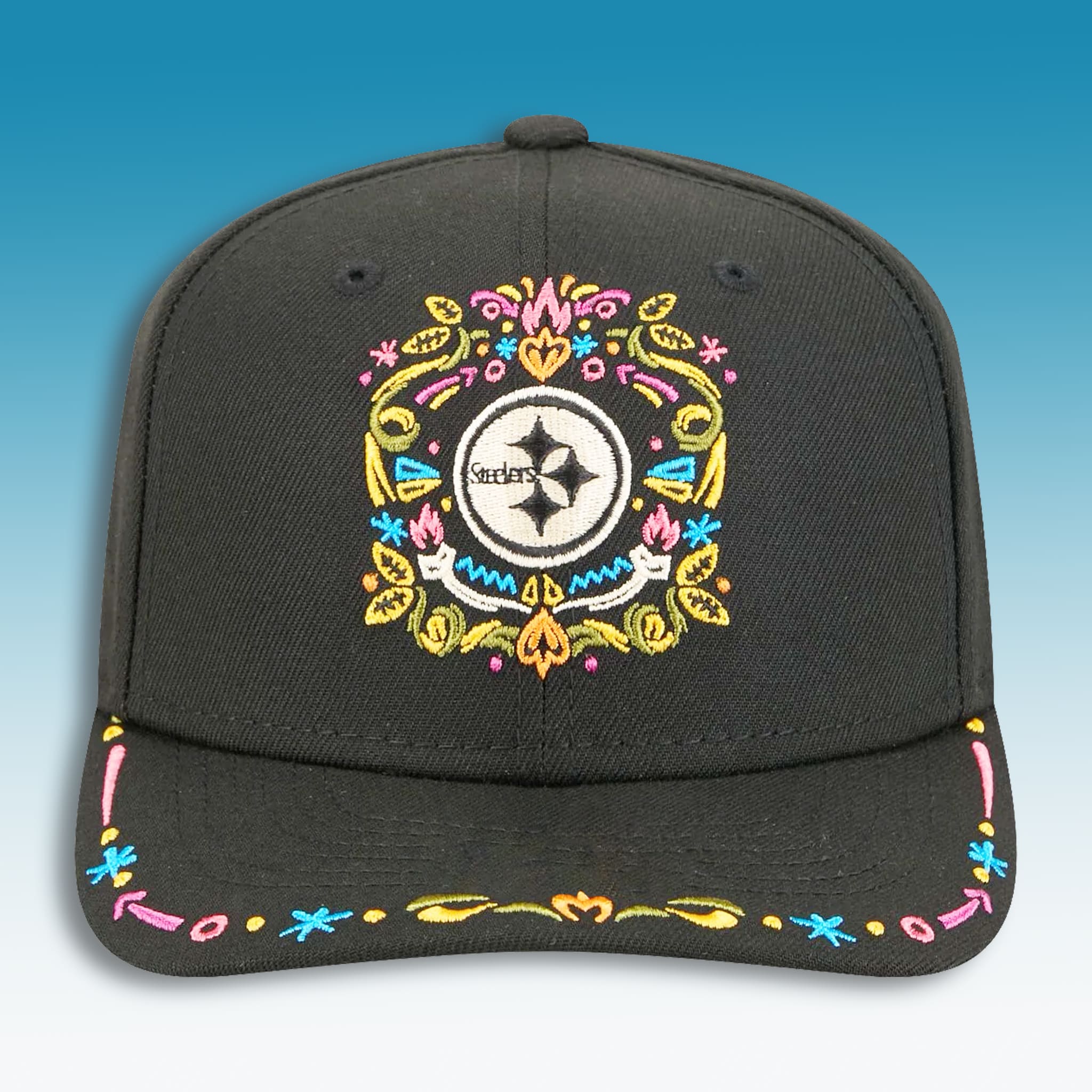 Steelers Hasta La Muerte 2025 Hat 1 Pittsburgh Steelers Hasta La Muerte Hat 2025 2