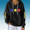 Steelers Tri-Color Waffle Hoodie 5 Pittsburgh Steelers Tri Color Waffle Hoodie