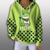 Portland Frog No Hope Without Hop Print Waffle Hoodie 6 Portland Frog No Hope Without Hop Print Waffle Hoodie 2