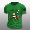 Portland Frog Resist American Flag Shirt 2