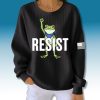 Portland Frog Resist Waffle Sweater 1